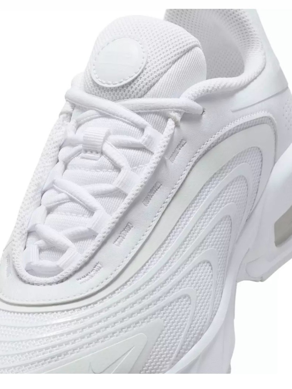 Nike Women's White Mesh & Synthetic Sneakers